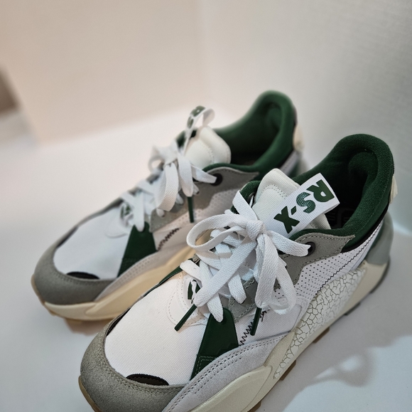 Puma RS-XL Ain't Broke Men's 9 1/2 White/Green/Grey - Picture 2 of 14